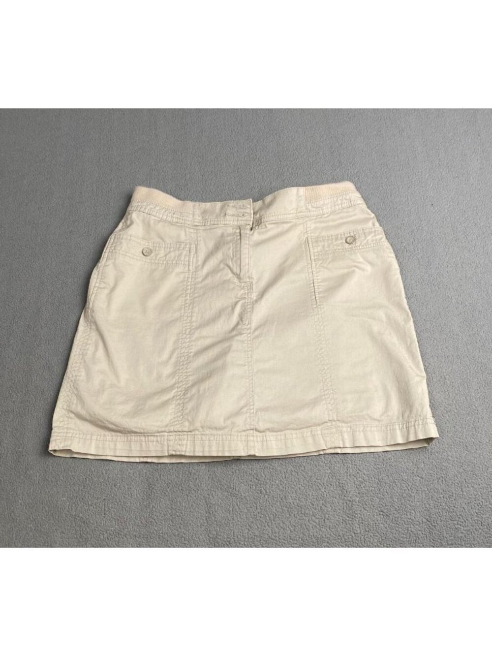 Karen Scott Women's size 6 Skort Beige,Shorts Pockets.Golf,Outdoor,Casual
